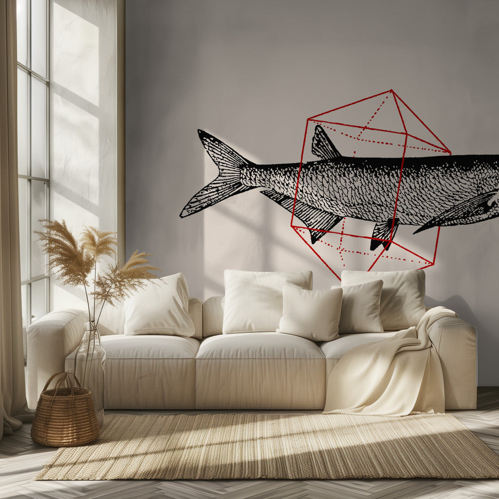 Fish In Geometrics Nº2 | Wallpaper