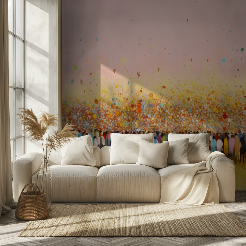 Vibrant Gathering | Wallpaper