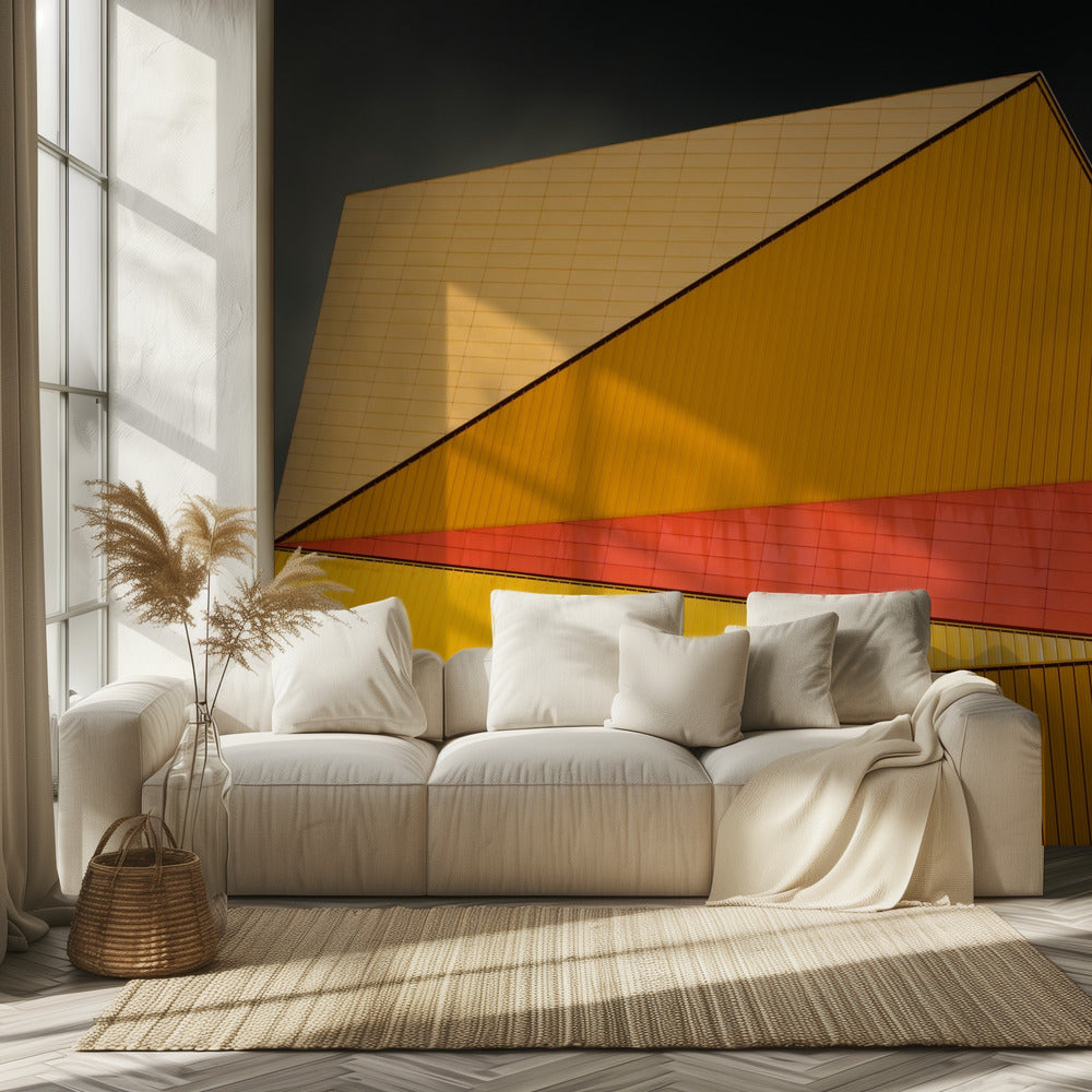 The yellow roof | Wallpaper