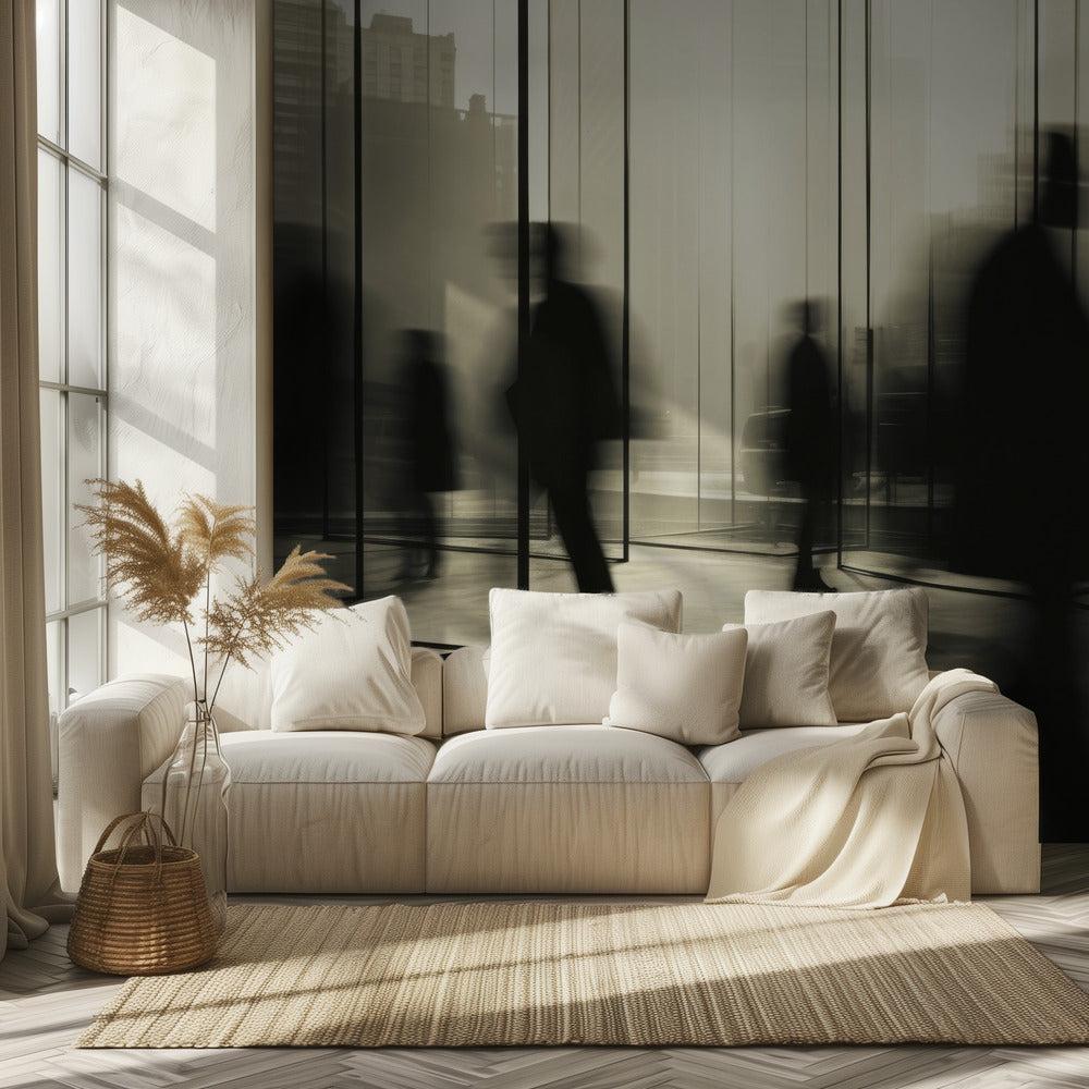 Ghostly City Stroll | Wallpaper