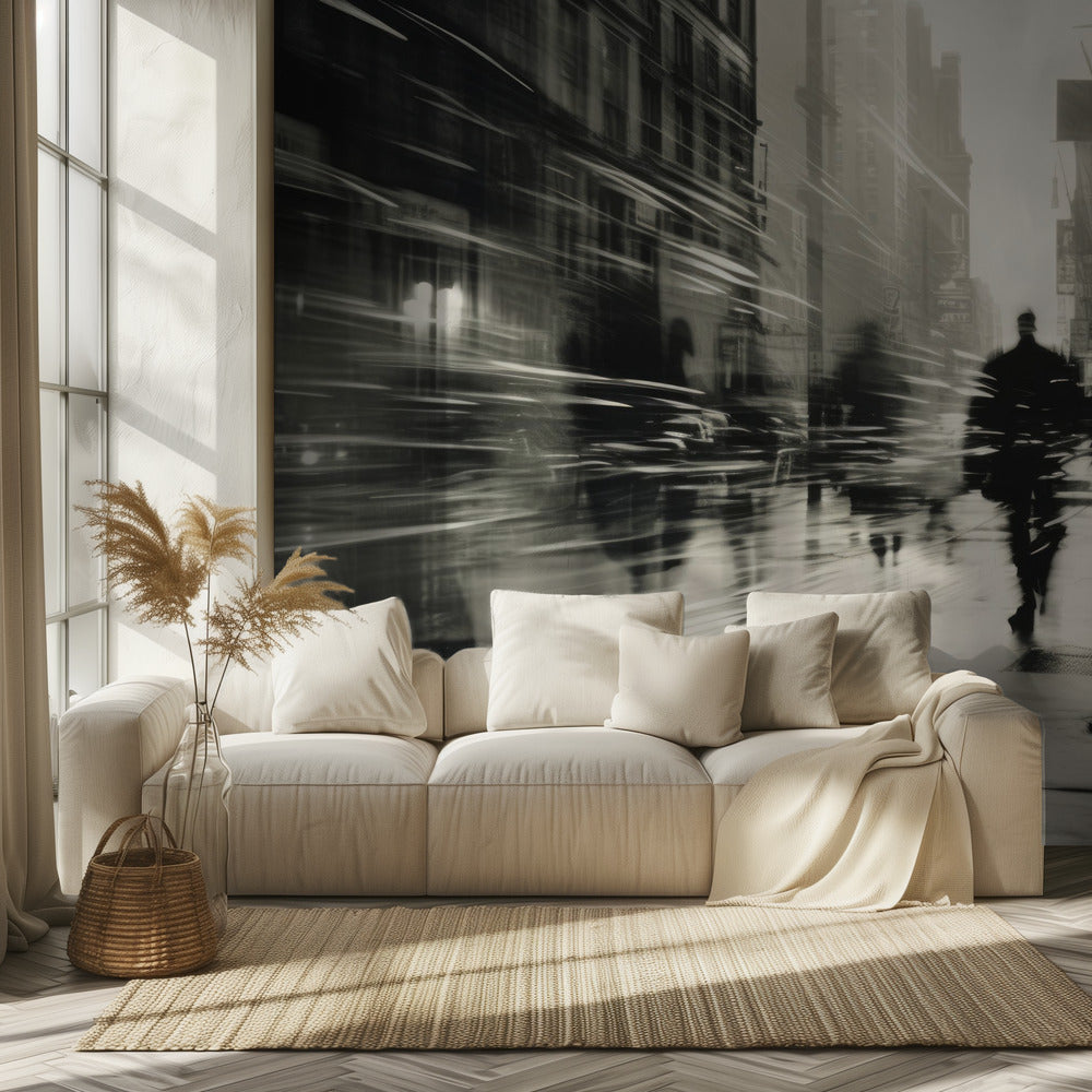 City Shadows Flow | Wallpaper