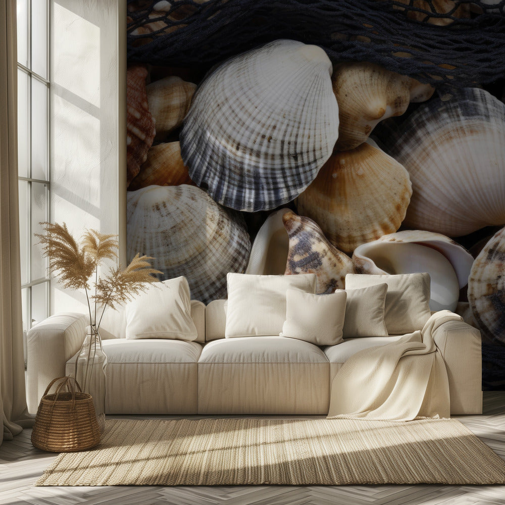 Seashell Tapestry | Wallpaper