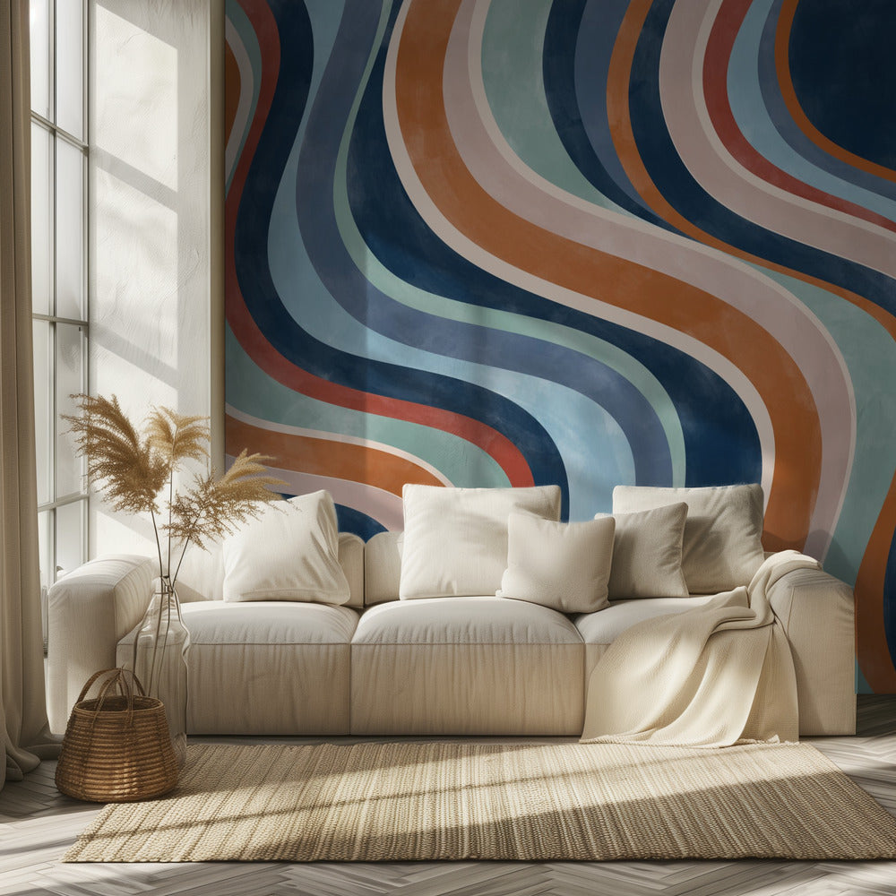 Flowing Stripes | Wallpaper