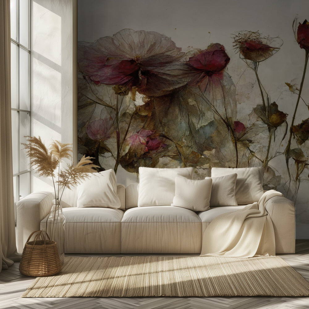 Delicate Petal Dance | Wallpaper