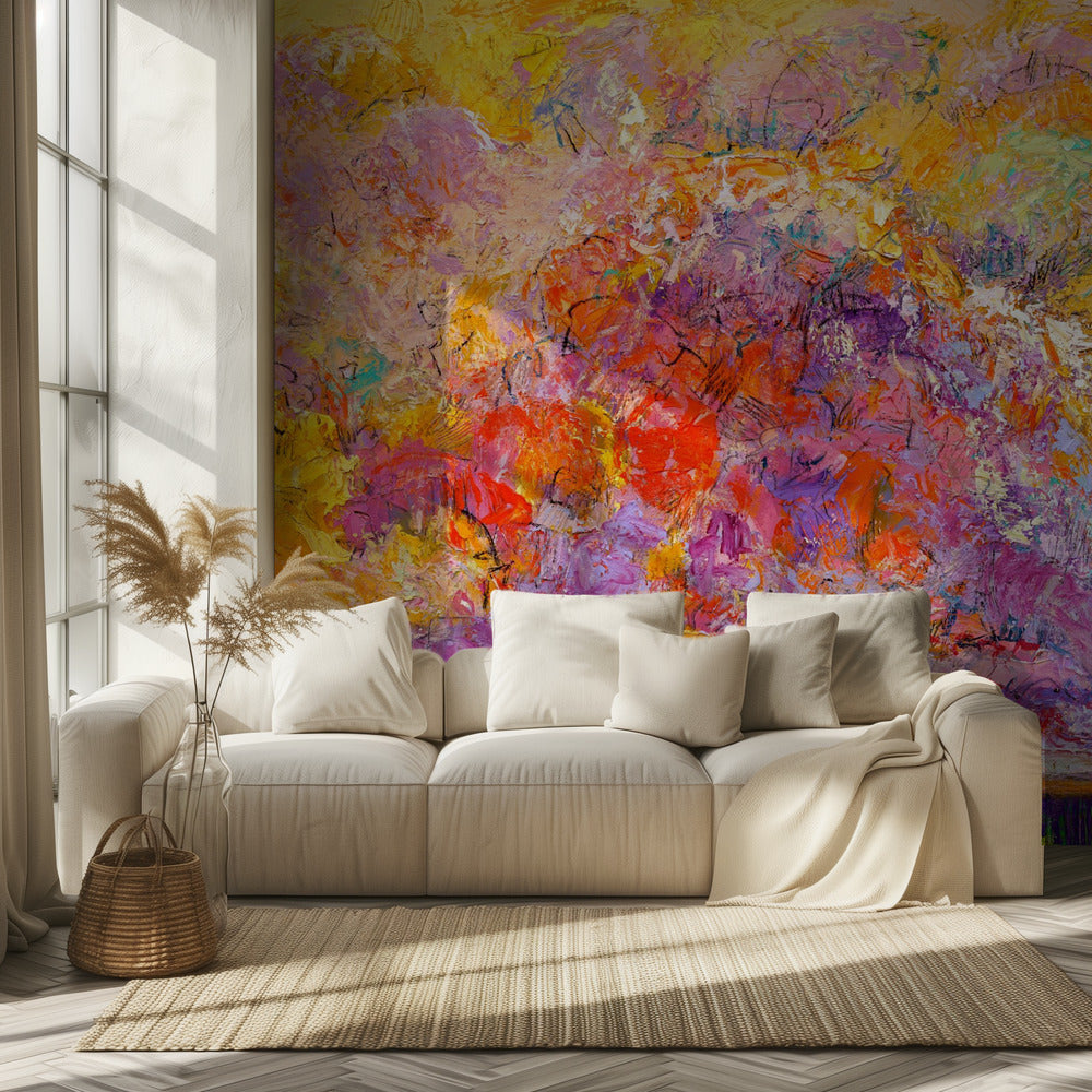 Expressionist Colorful Abstract | Wallpaper