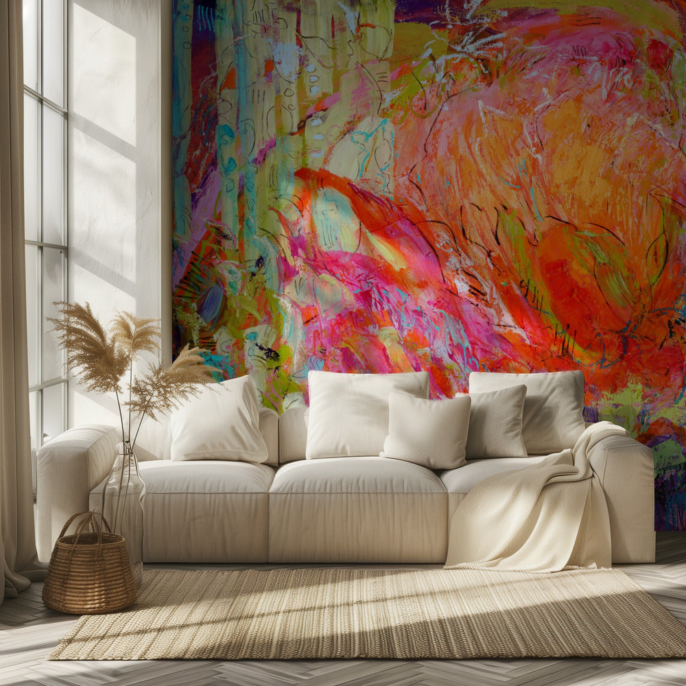 Vivid Petal Whispers | Wallpaper