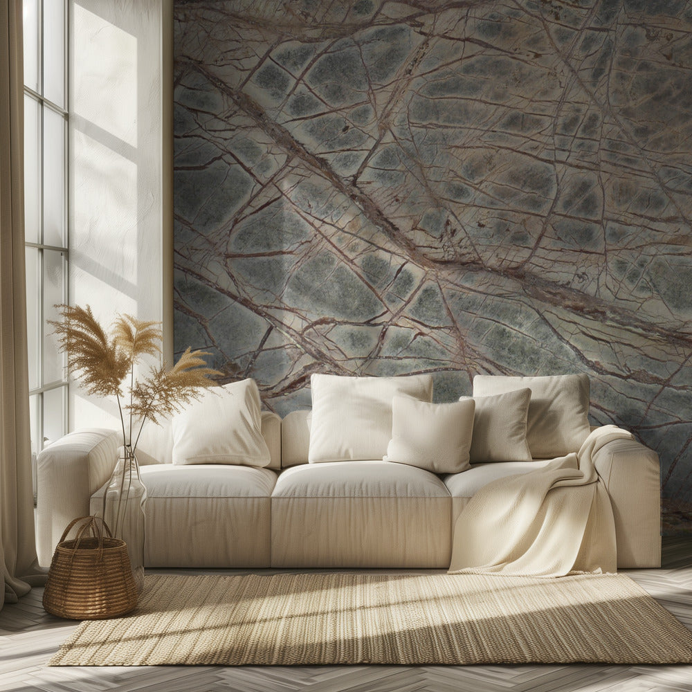 Emperador Brown Marble I | Wallpaper