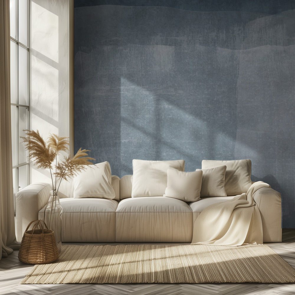 Minimal Abstract Blue 01 | Wallpaper