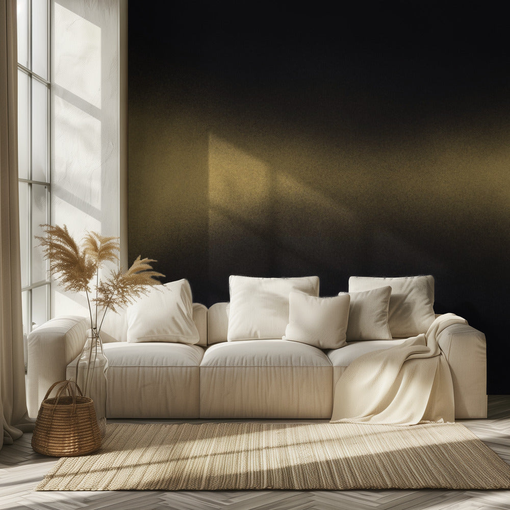 Golden Horizon Waves | Wallpaper