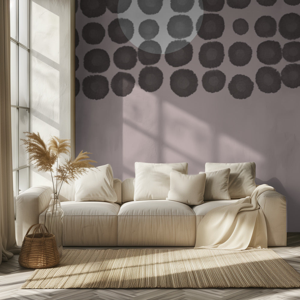 Hidden Moon NÂ°3 | Behind the Clouds | Wallpaper