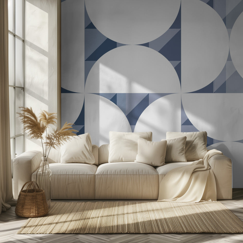 Geo Double Pattern No.4 | Wallpaper