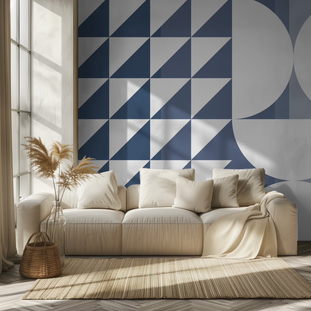 Geo Half No.3 | Wallpaper