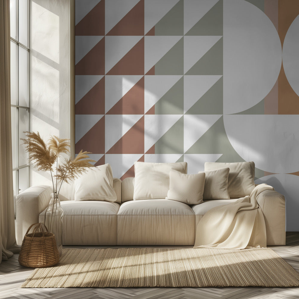 Geo Half No.6 | Wallpaper