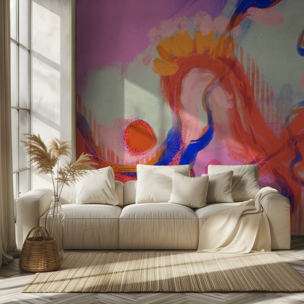 Whimsical Wavescape | Wallpaper