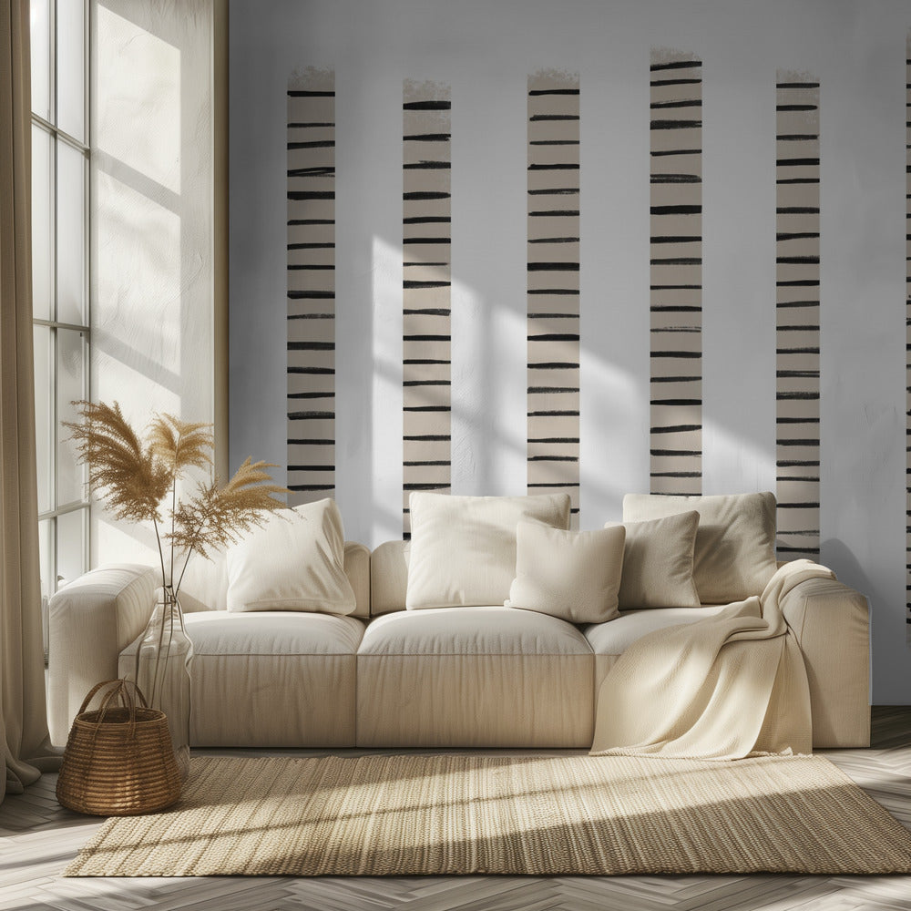 Monochrome Stripes | Wallpaper