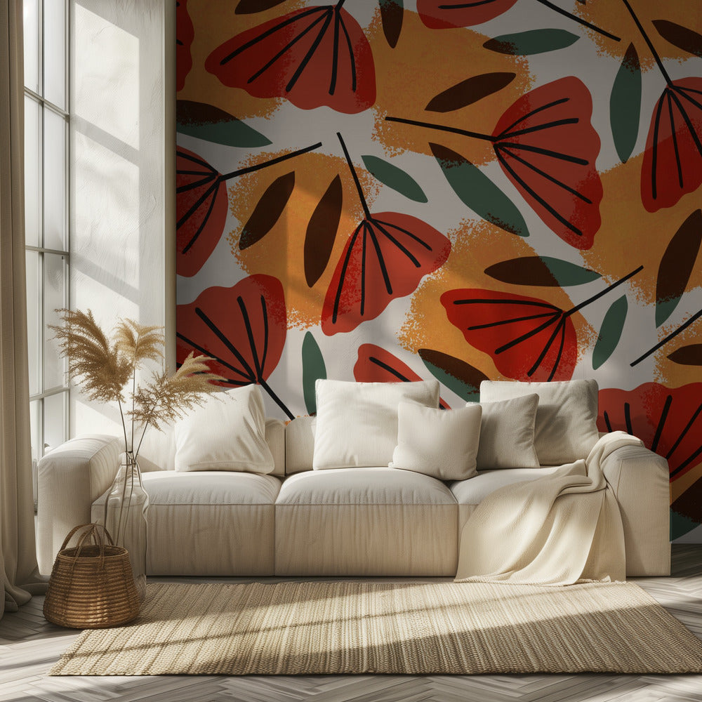 Autumn Leaves Dance | Wallpaper