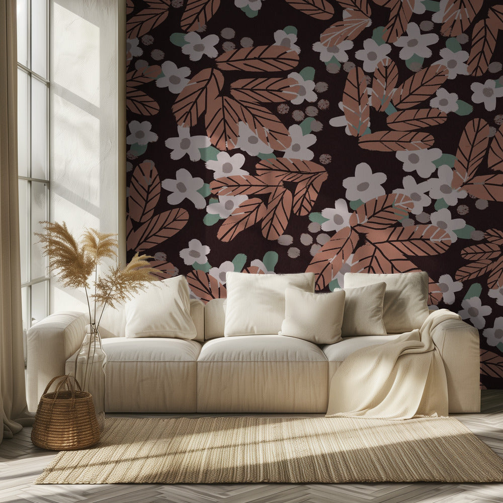 Floral Harmony | Wallpaper