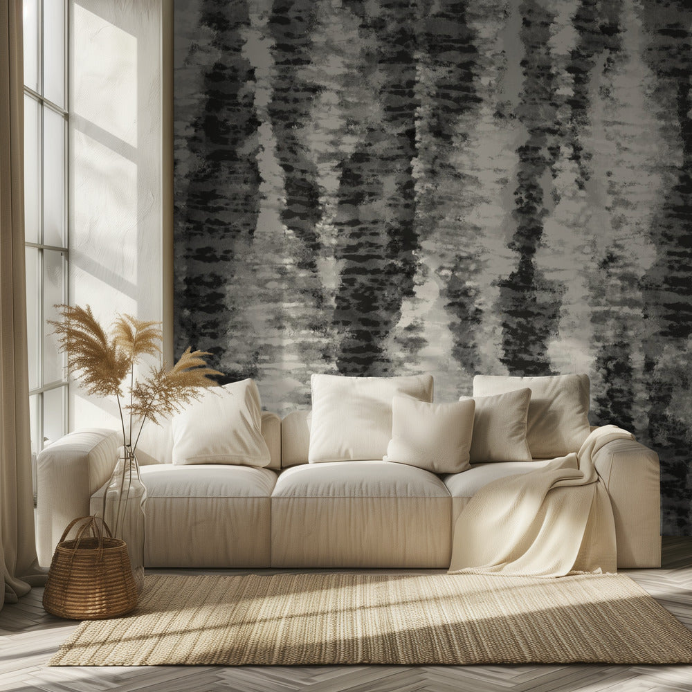 Monochrome Streaks | Wallpaper