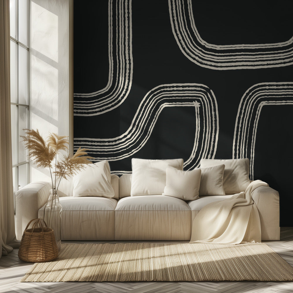 Curved Pathways | Wallpaper