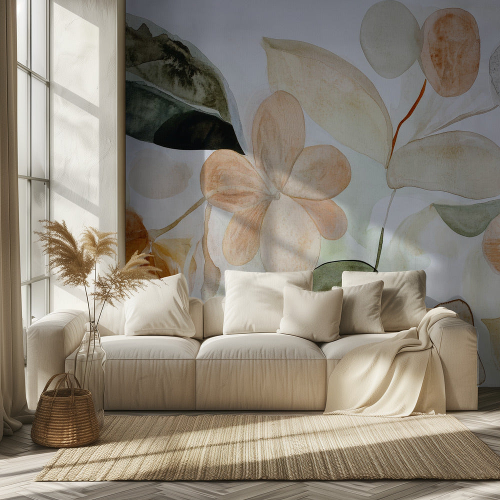 Ethereal Flora Dance | Wallpaper