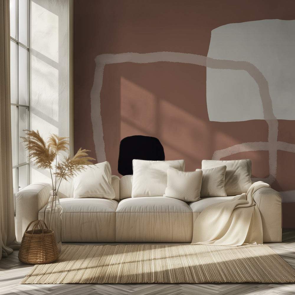 Wandering Shapes | Wallpaper