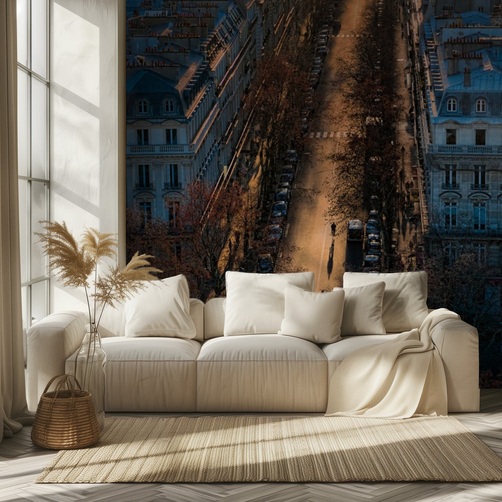 2 cyclists + 2 pedestrians | Wallpaper