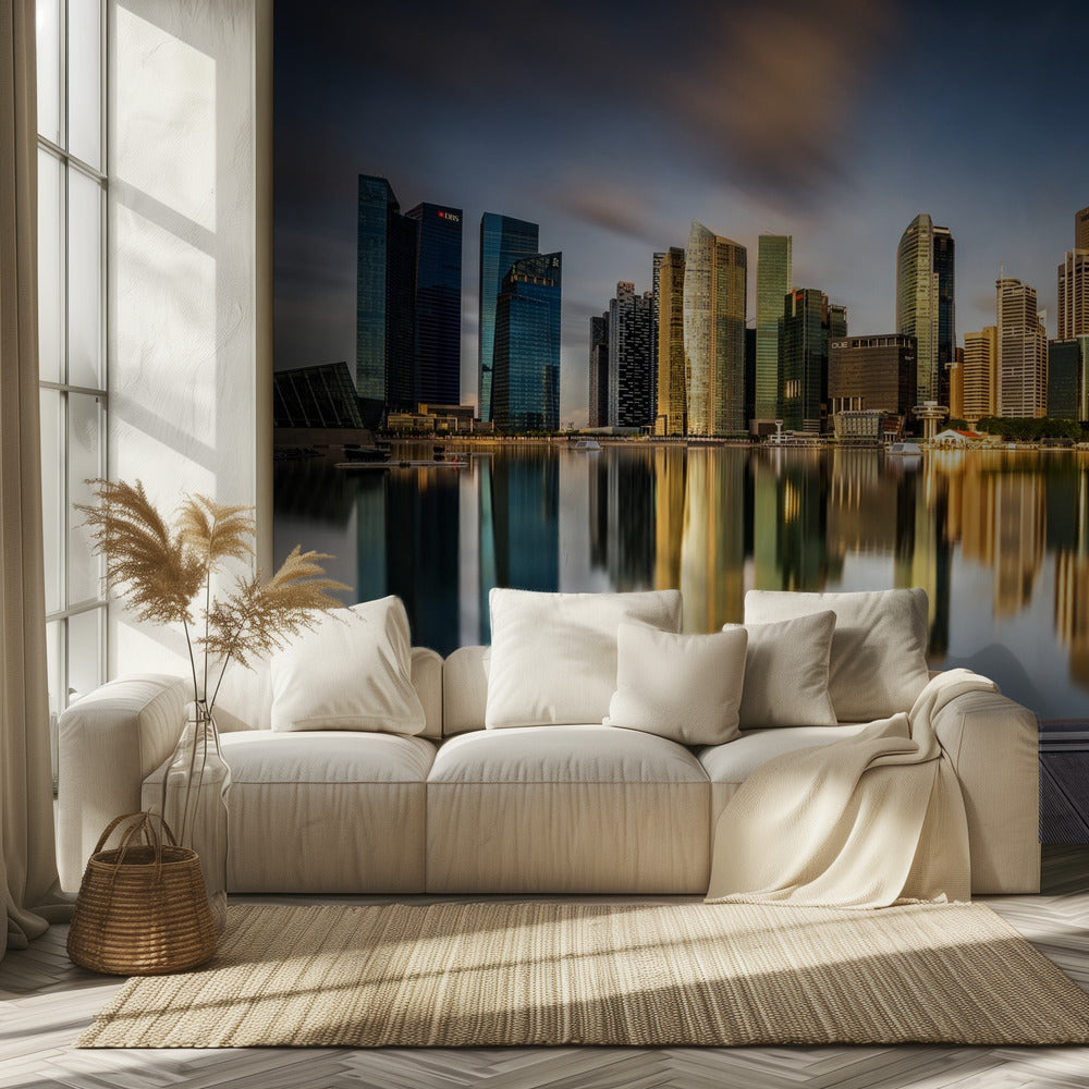 Golden Morning in SIngapore | Wallpaper