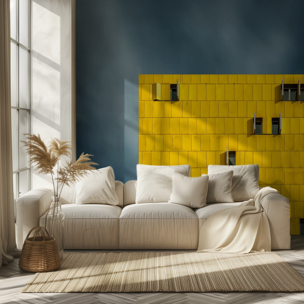 Yellow and blue | Wallpaper