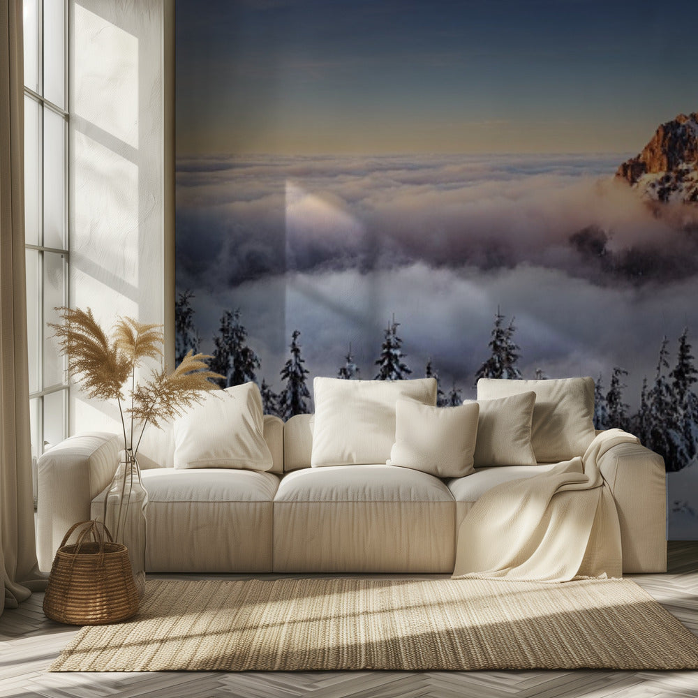 Golden Peak | Wallpaper