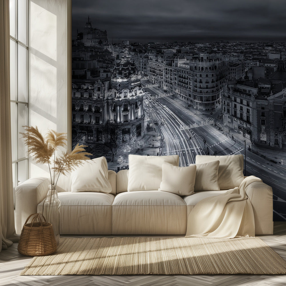 Madrid City Lights | Wallpaper