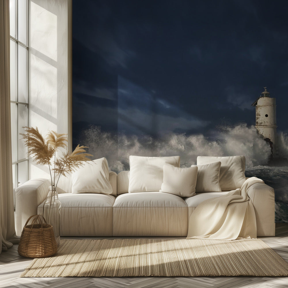 Faro di Mangiabarche(Calasetta-Sardegna) | Wallpaper