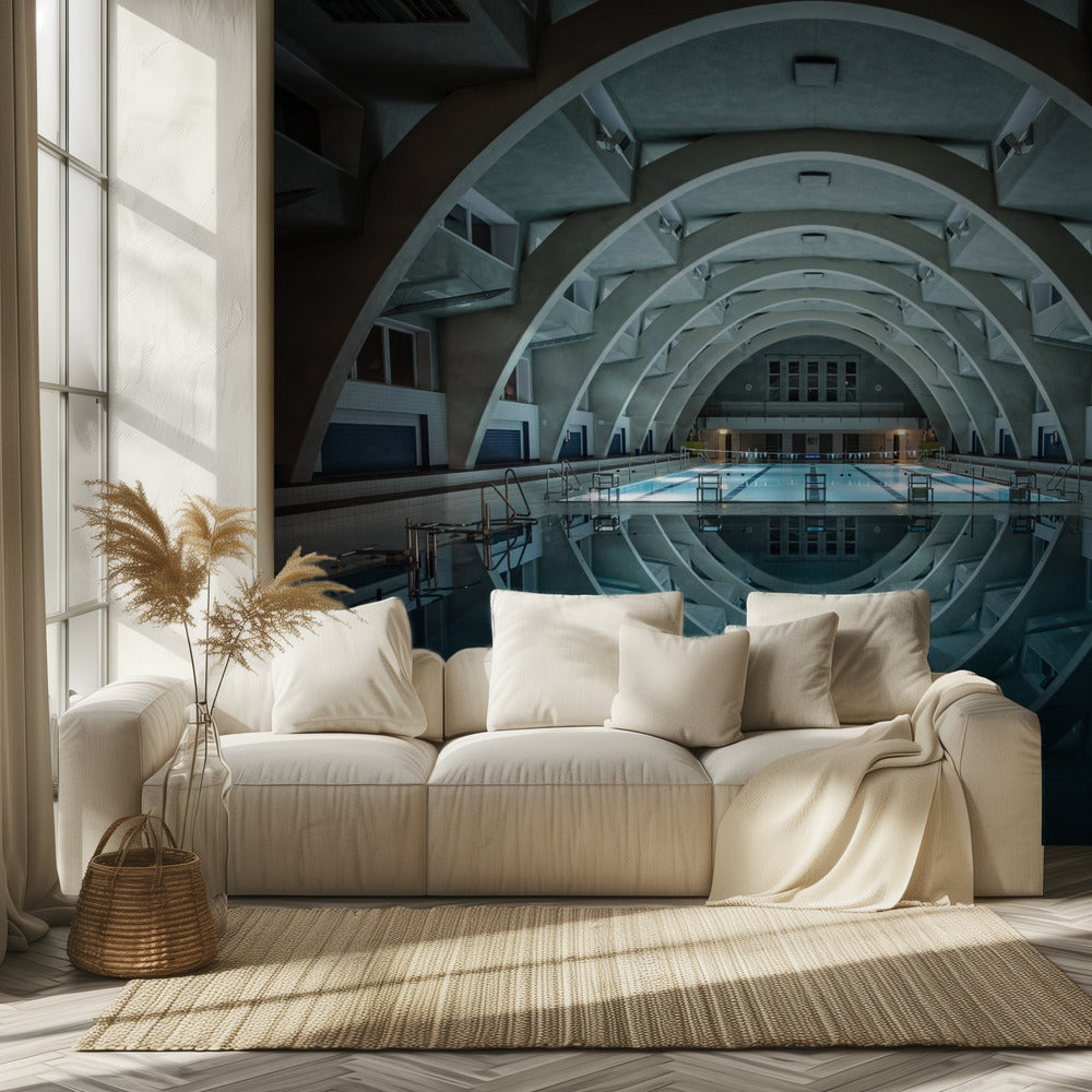 swimming @night | Wallpaper