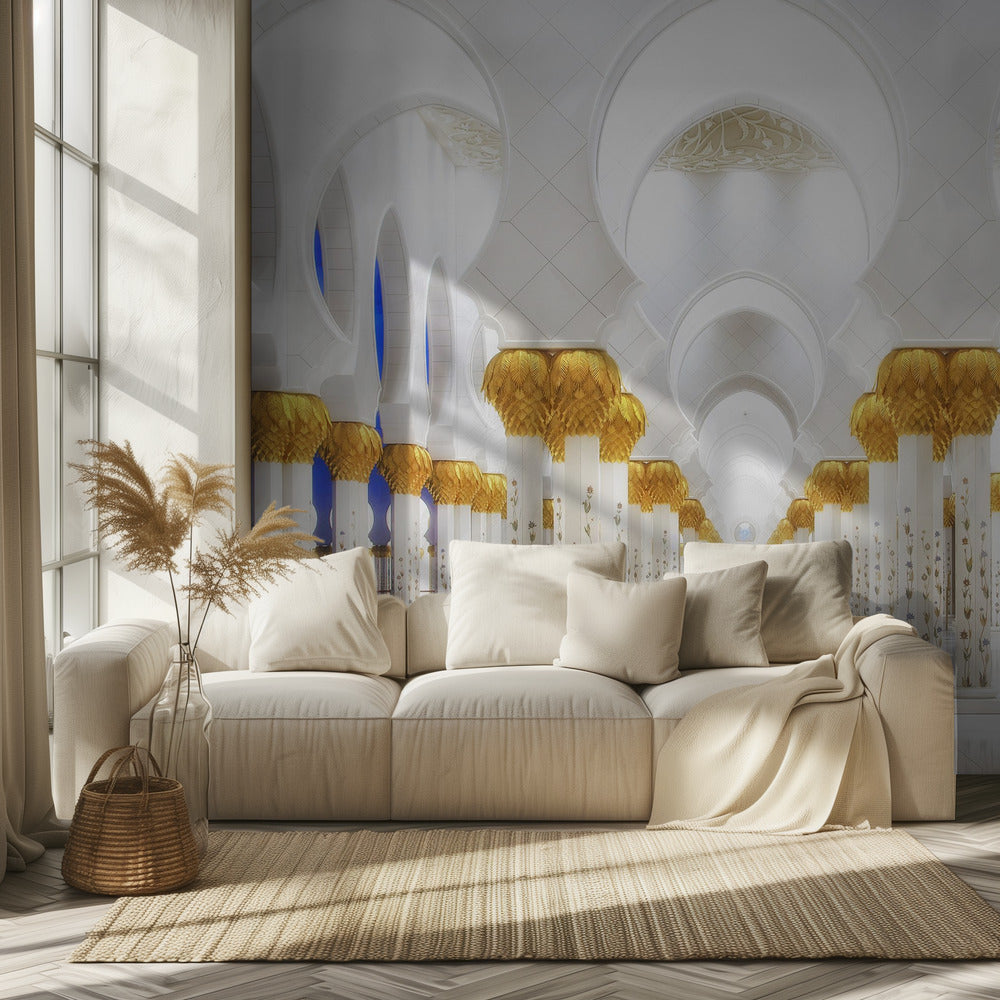 White and Gold | Wallpaper