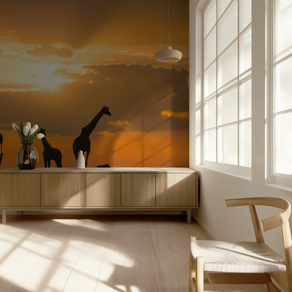 Golden Africa | Wallpaper