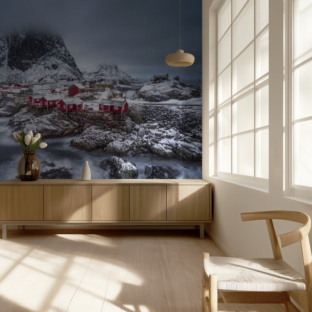 winter Lofoten islands | Wallpaper