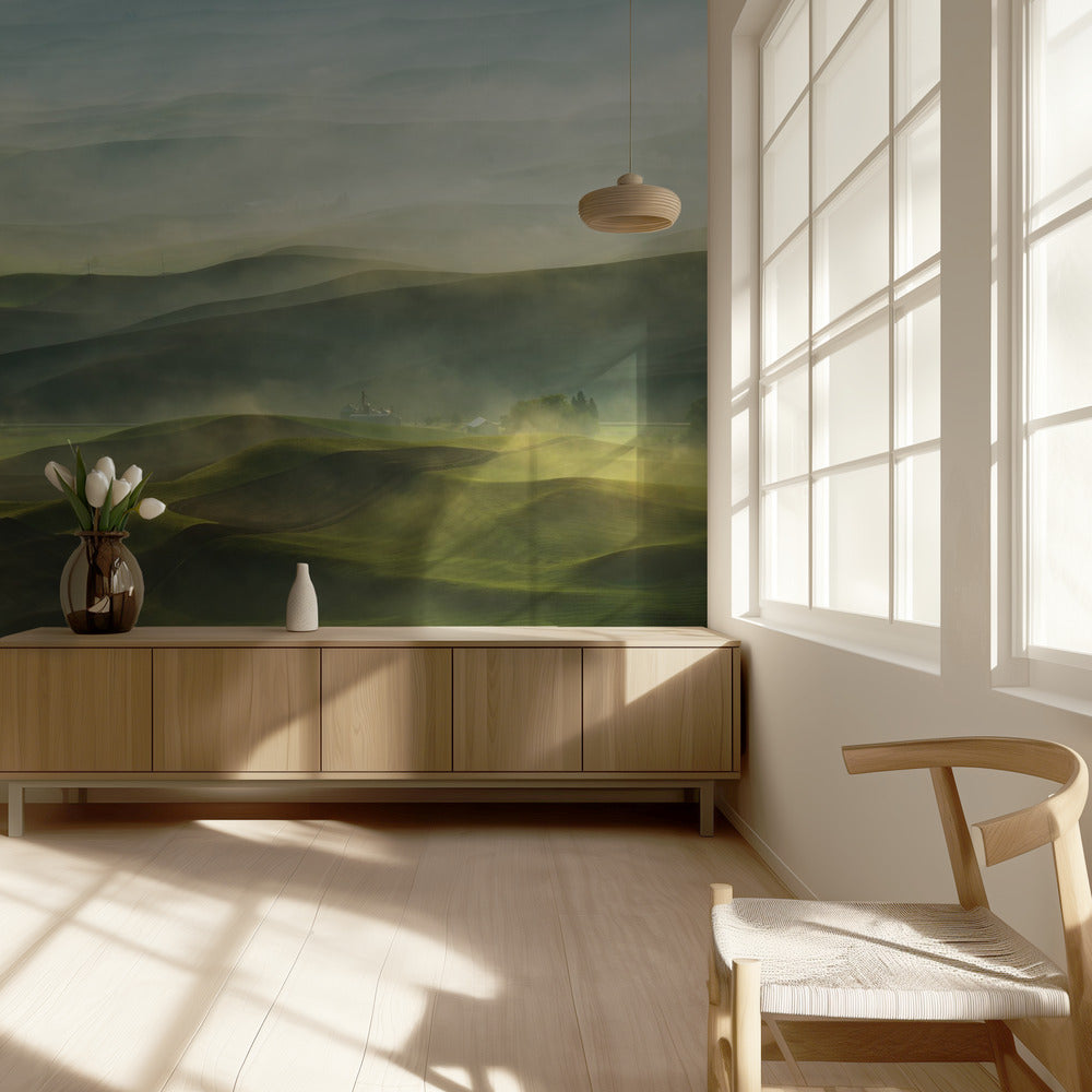 Golden Morning-Palouse | Wallpaper