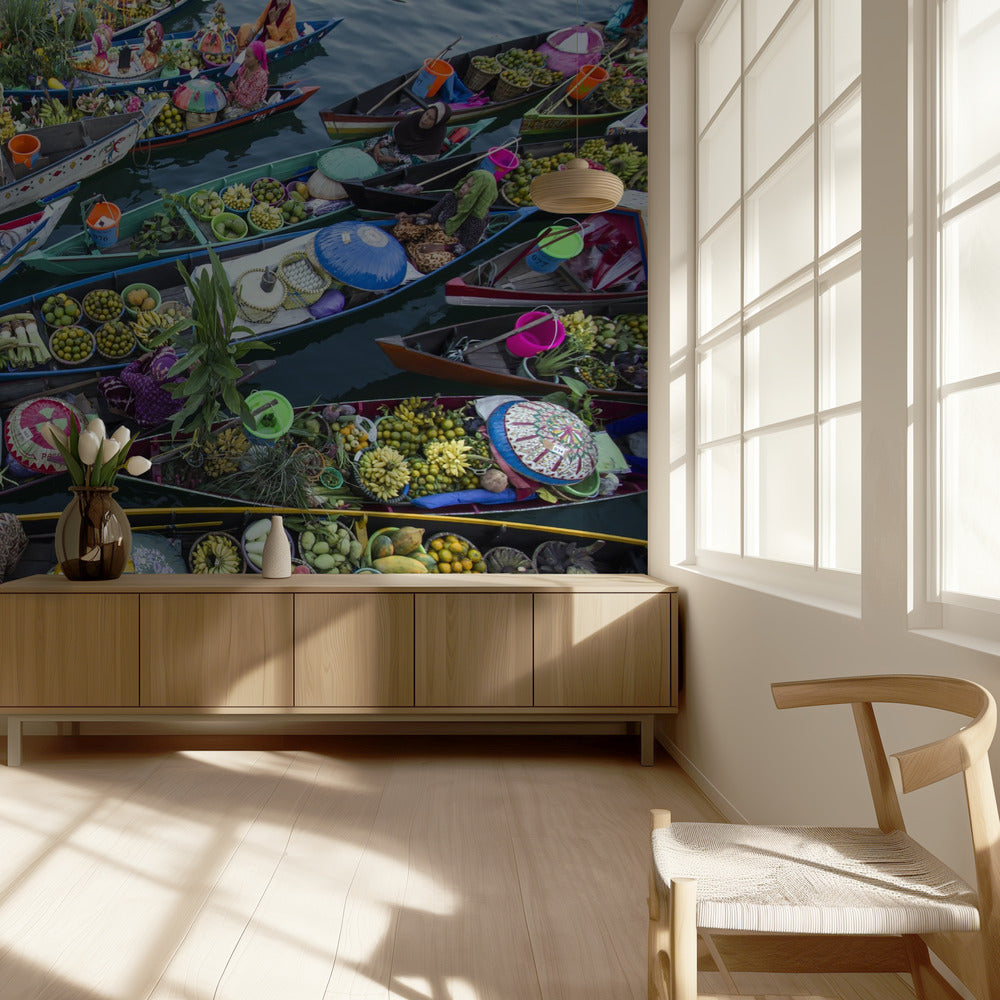 Banjarmasin Floating Market | Wallpaper