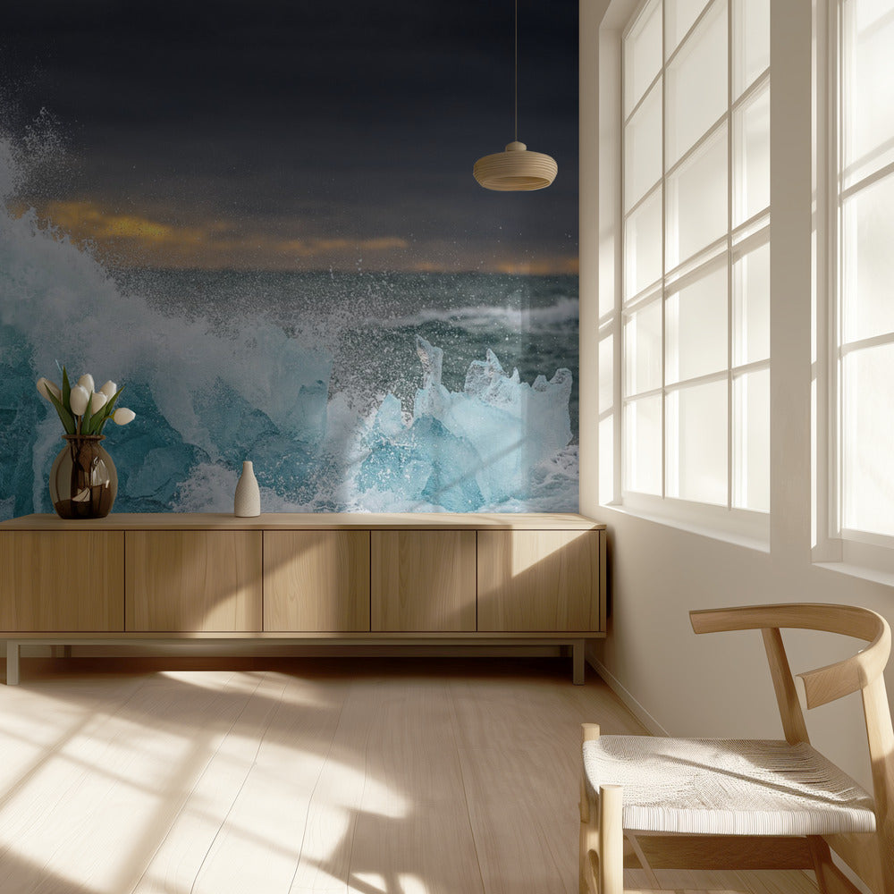 Icy wave | Wallpaper