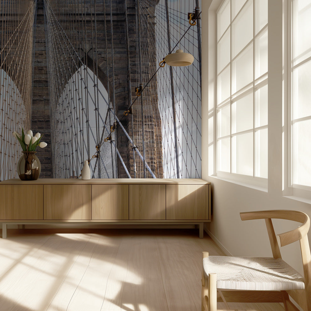 Cabled archways | Wallpaper