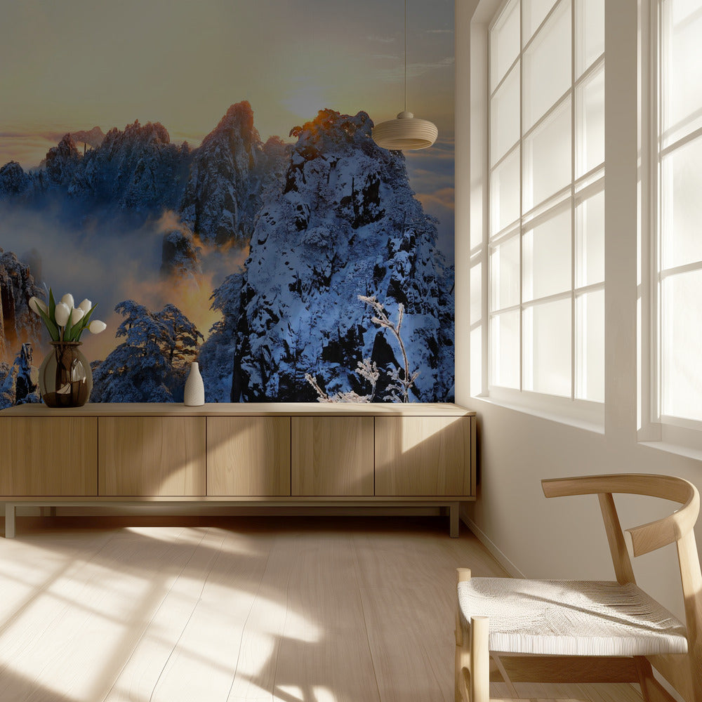 Sunrise at Mt. Huang Shan | Wallpaper