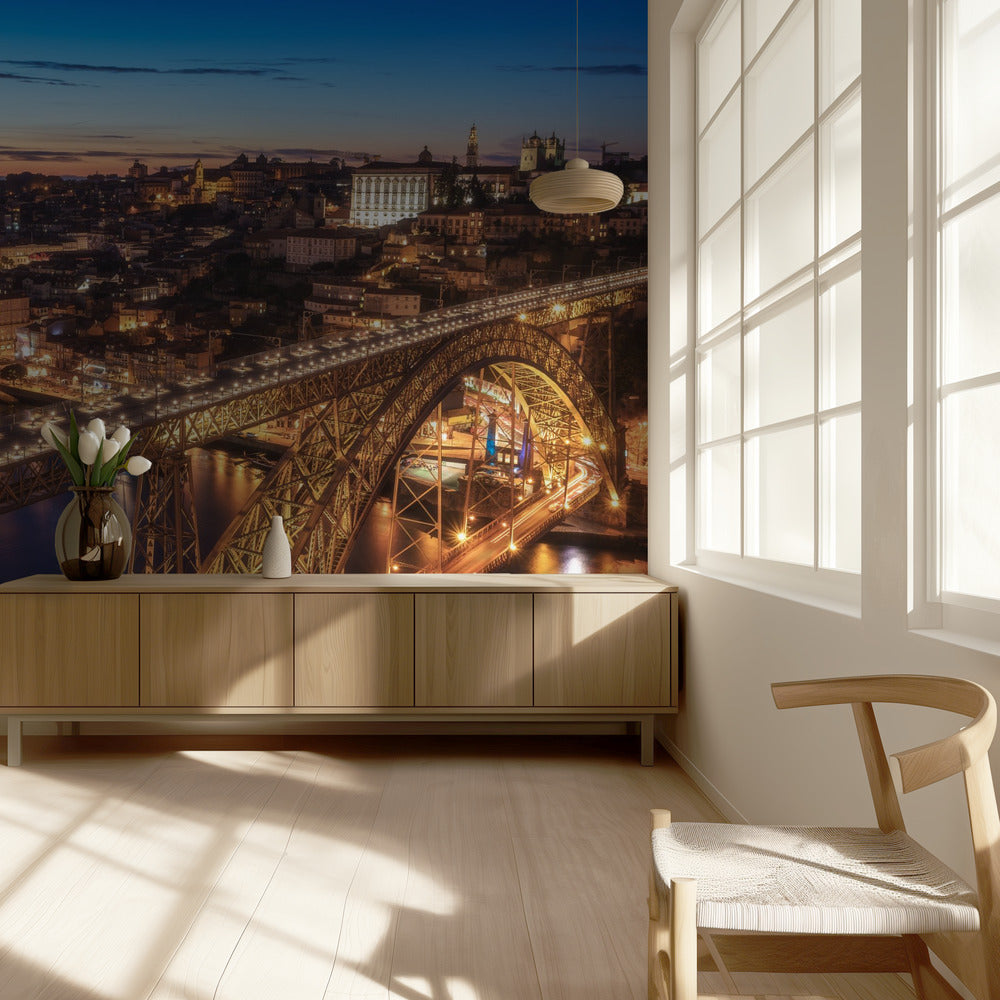 Portugal - Porto Blue Hour | Wallpaper