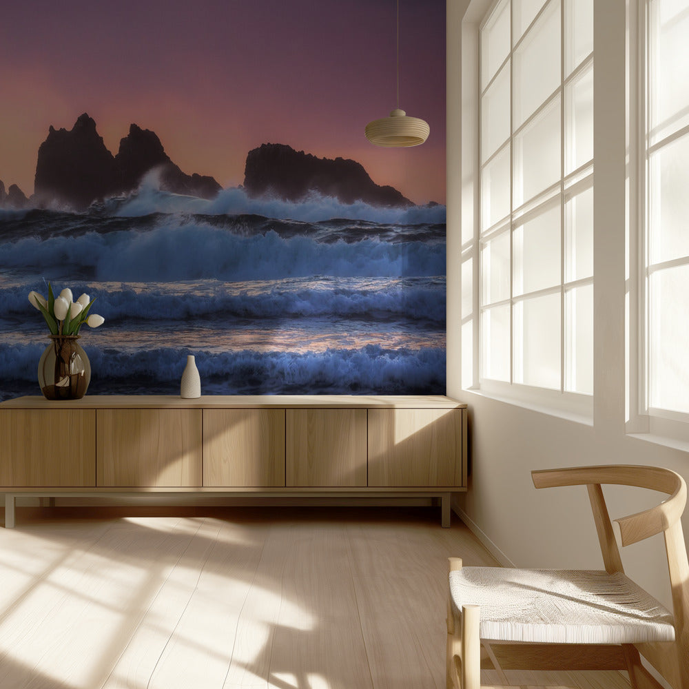 Bandon Beach Layers | Wallpaper