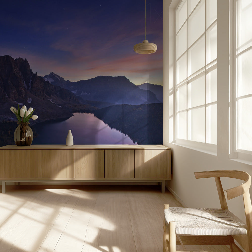 Twilight at Mount Assiniboine | Wallpaper