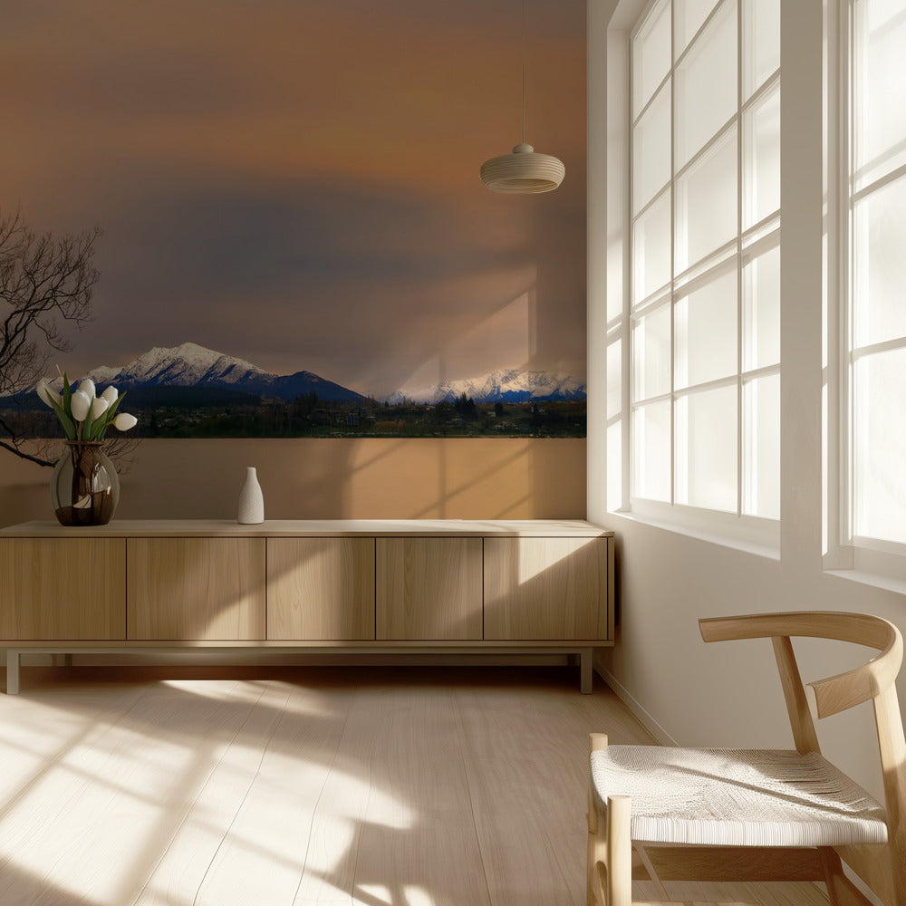 Morning glow of the Lake Wanaka | Wallpaper