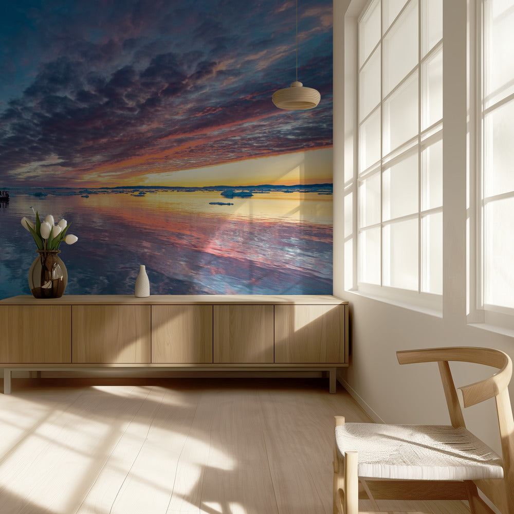 Greenland fire sky | Wallpaper