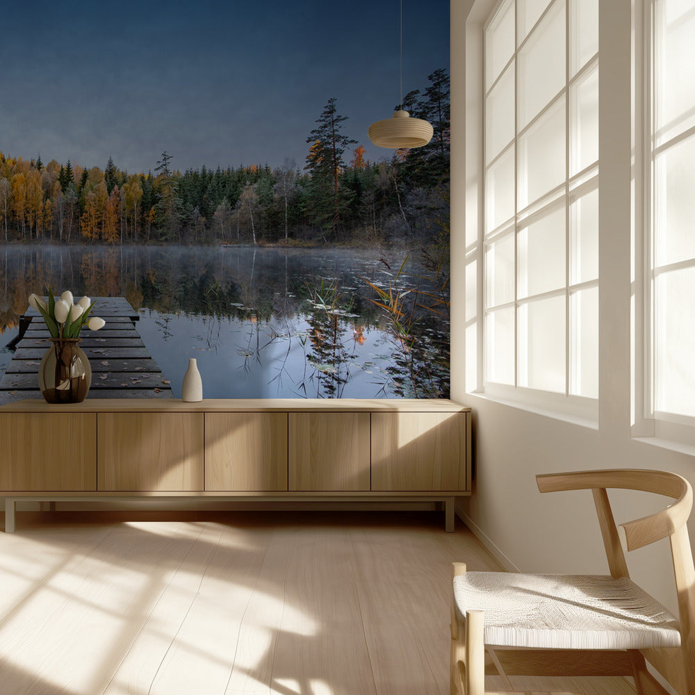 Autumn pier | Wallpaper