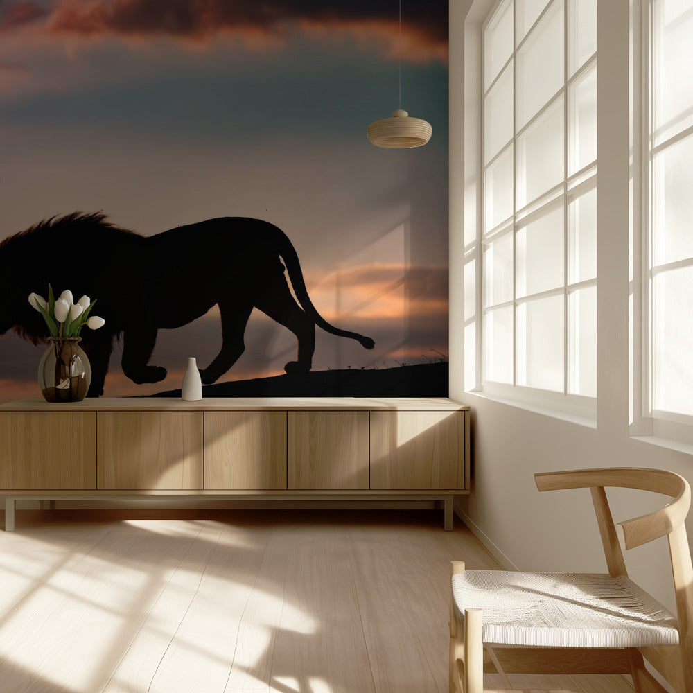 Sunset in the Serengeti | Wallpaper