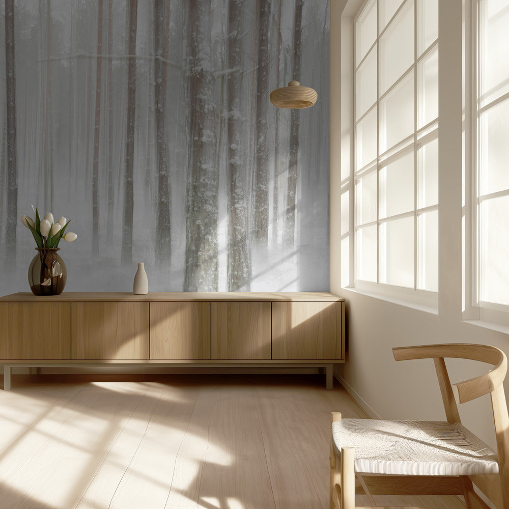 Winterforest in Sweden | Wallpaper