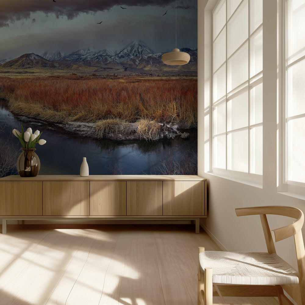 Owens River at Sunrise | Wallpaper