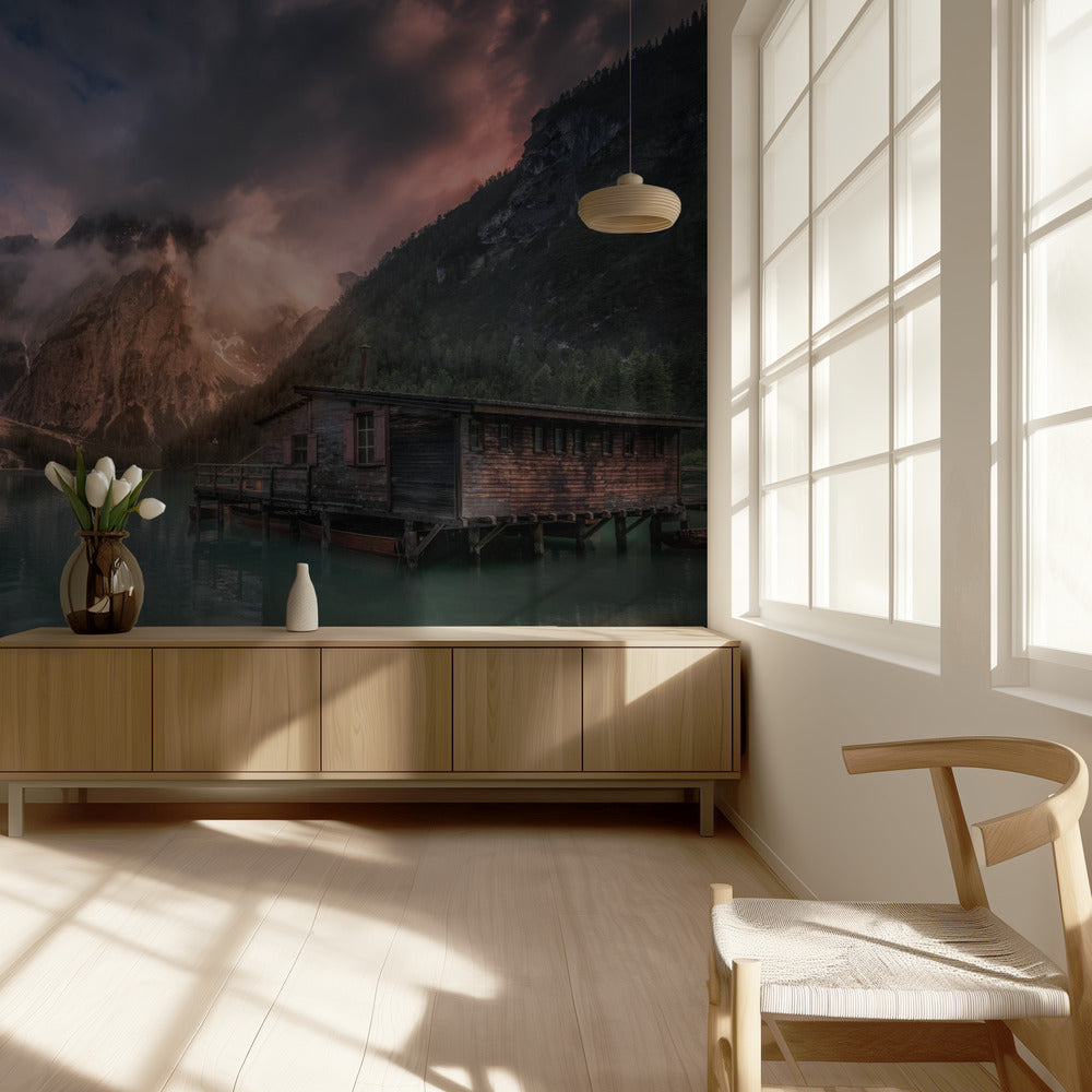 Lago di Braies, Dolomites | Wallpaper